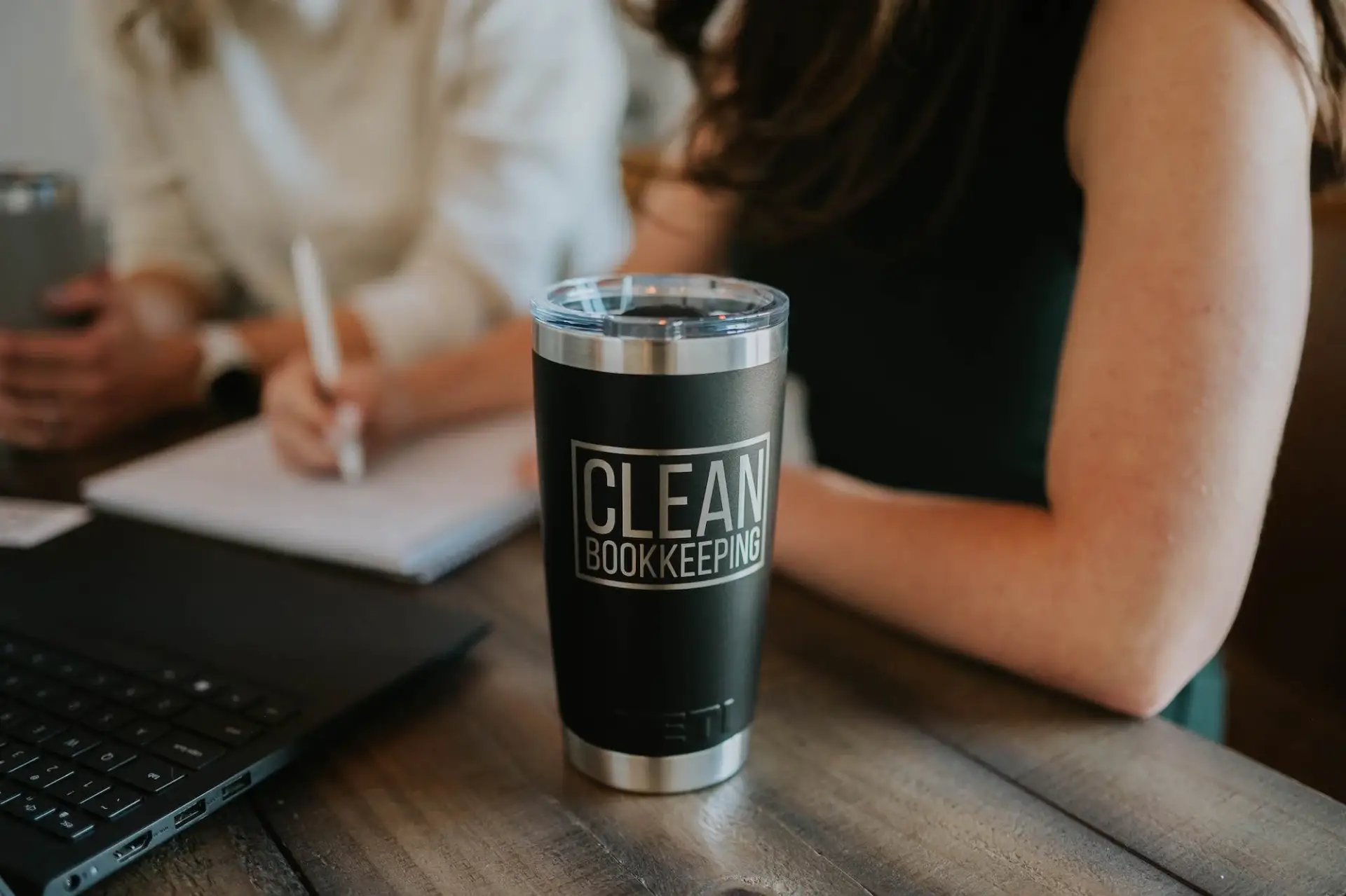 clean bookkeeping cup